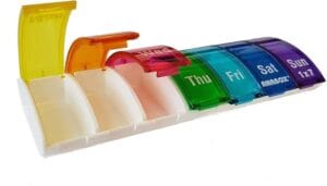 Anabox Weekly Pill Box - Wellness Basics