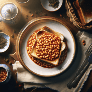 Baked Beans on Toast recipe photo