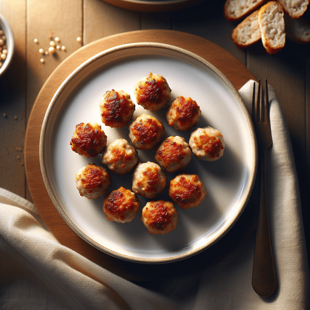Mini Chicken Meatballs (Batch) recipe photo